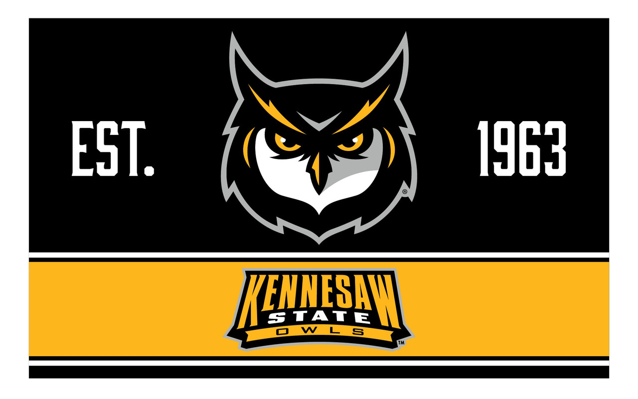 Kennesaw State University Wood Sign with Frame