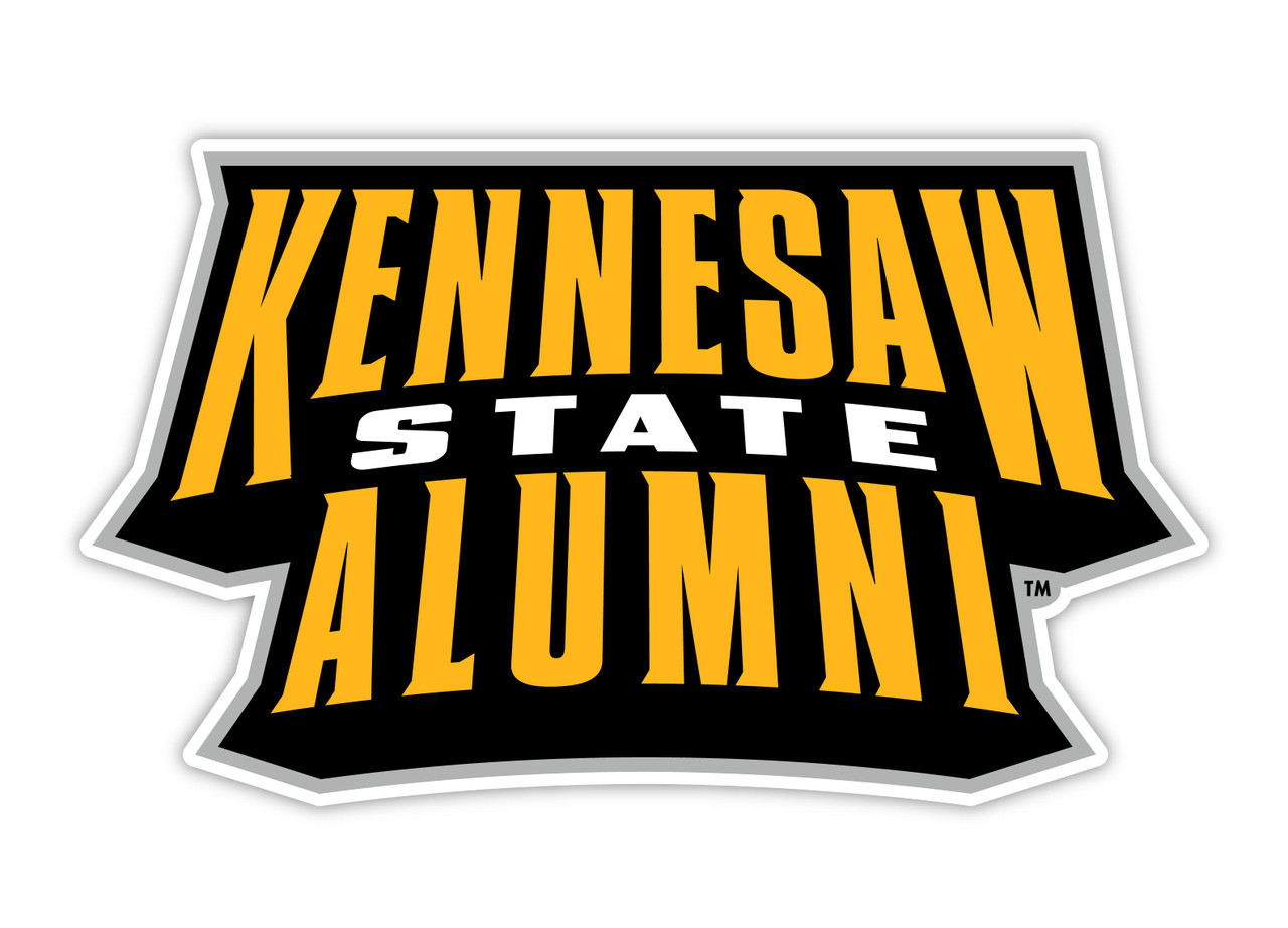 Kennesaw State University 4-Inch Laser Cut Alumni Vinyl Decal Sticker