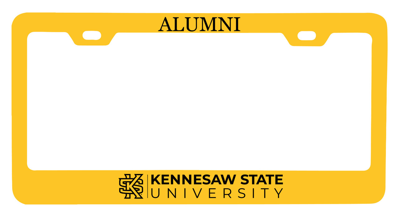 Kennesaw State University Alumni License Plate Frame New for 2020