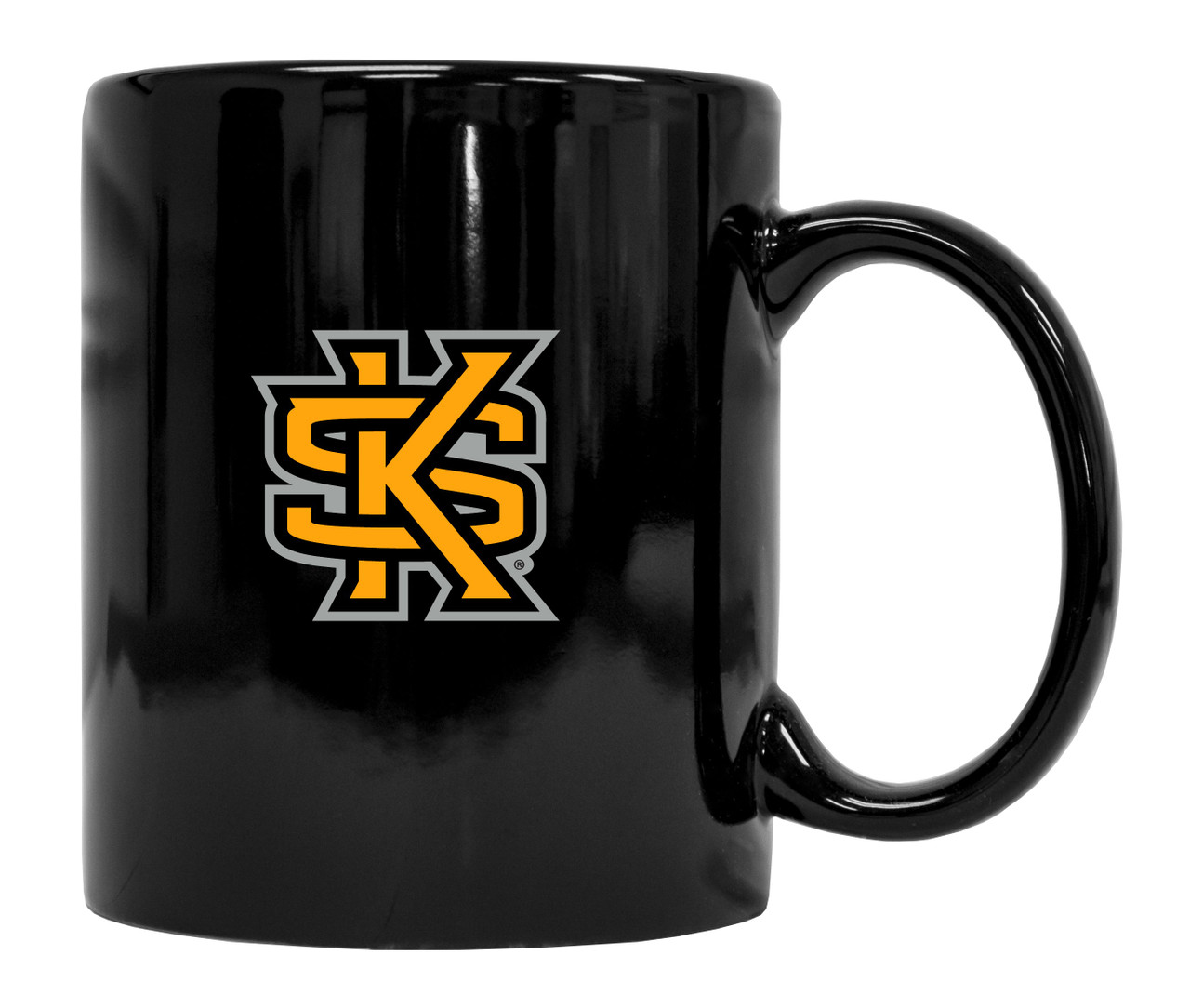 Kennesaw State University Black Ceramic Mug (Black).