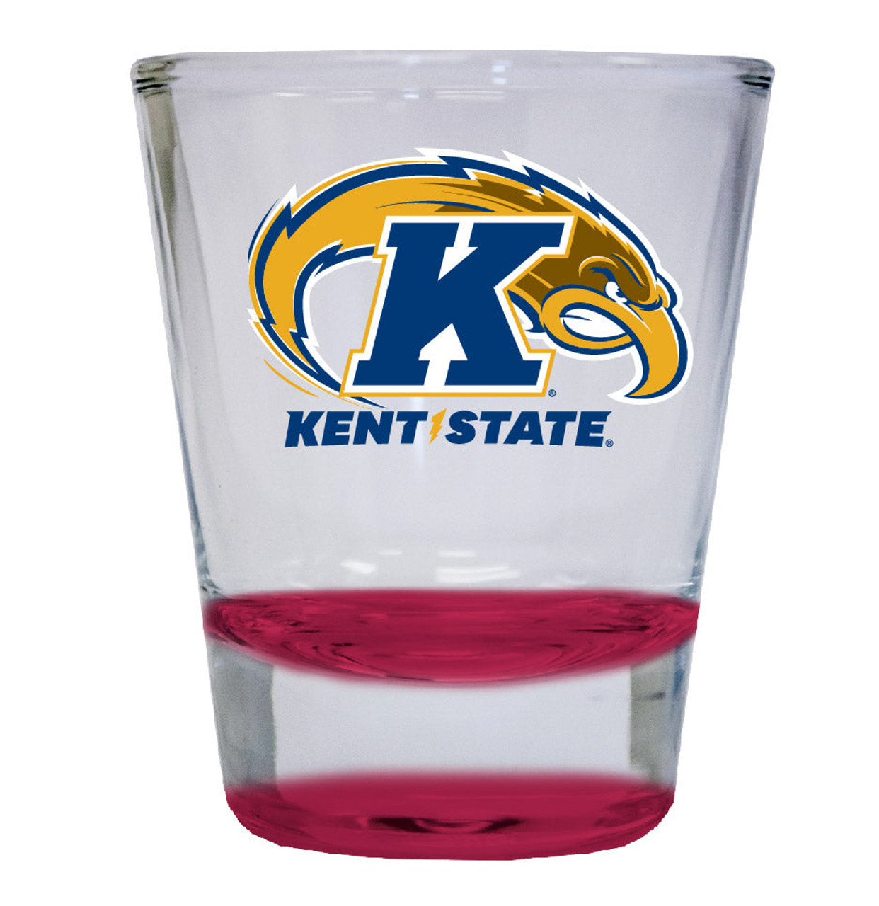 Kent State University 2 ounce Color Etched Shot Glasses