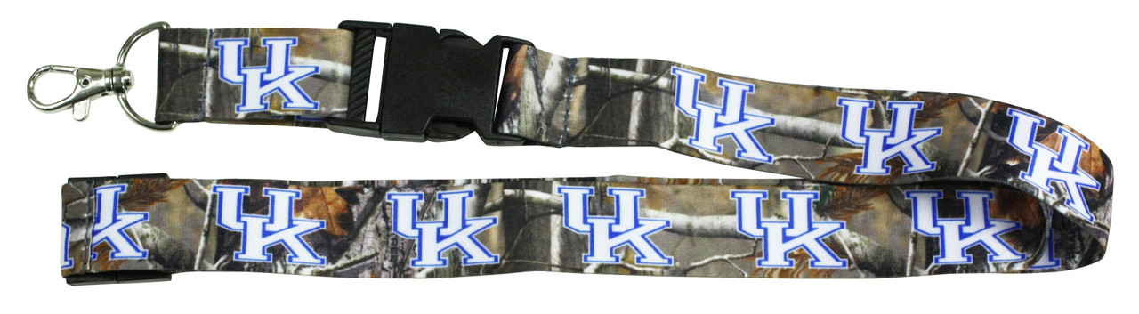 Kentucky Wildcats Camo Lanyard