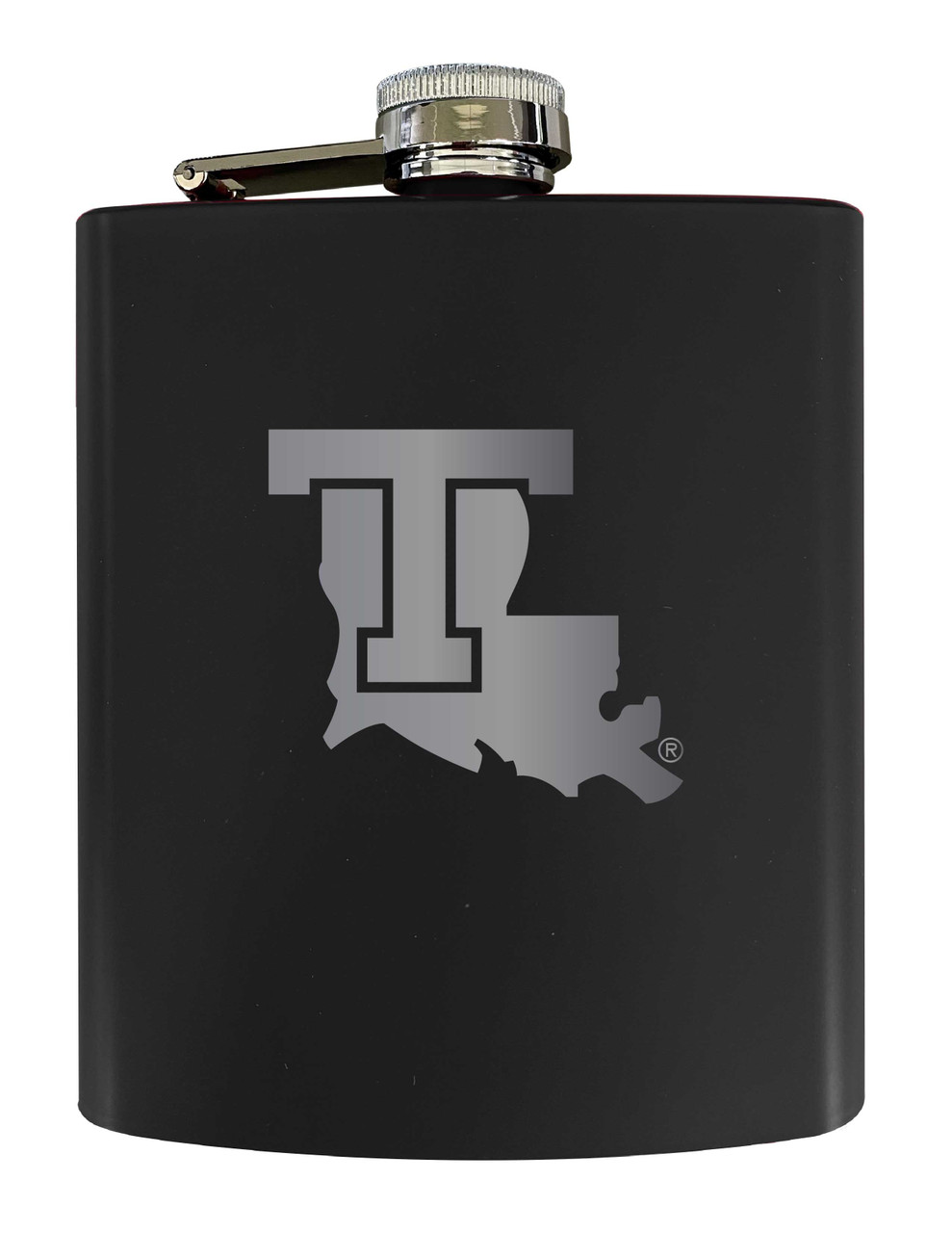 Louisiana Tech Bulldogs Matte Finish Stainless Steel 7 oz Flask