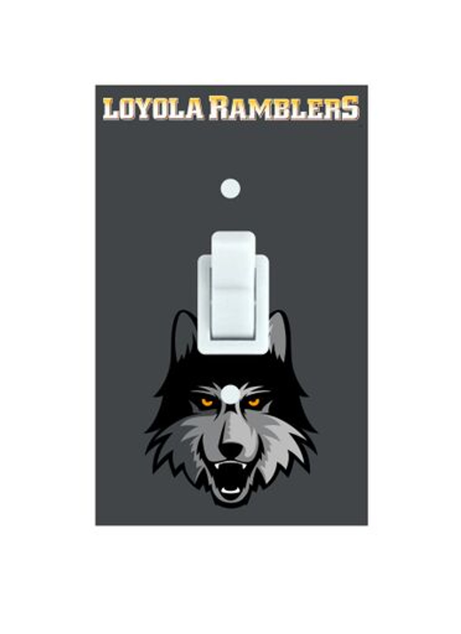 Loyola University Ramblers Light Switch Cover