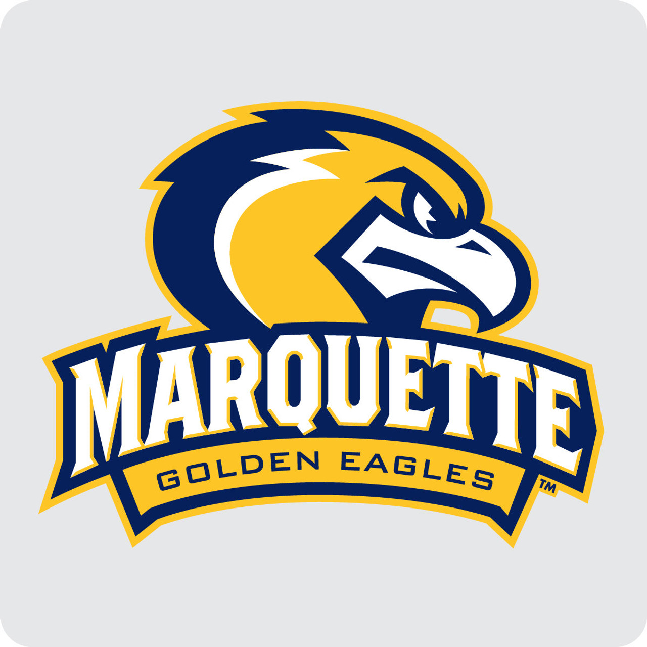 Marquette Golden Eagles Coasters Choice of Marble of Acrylic