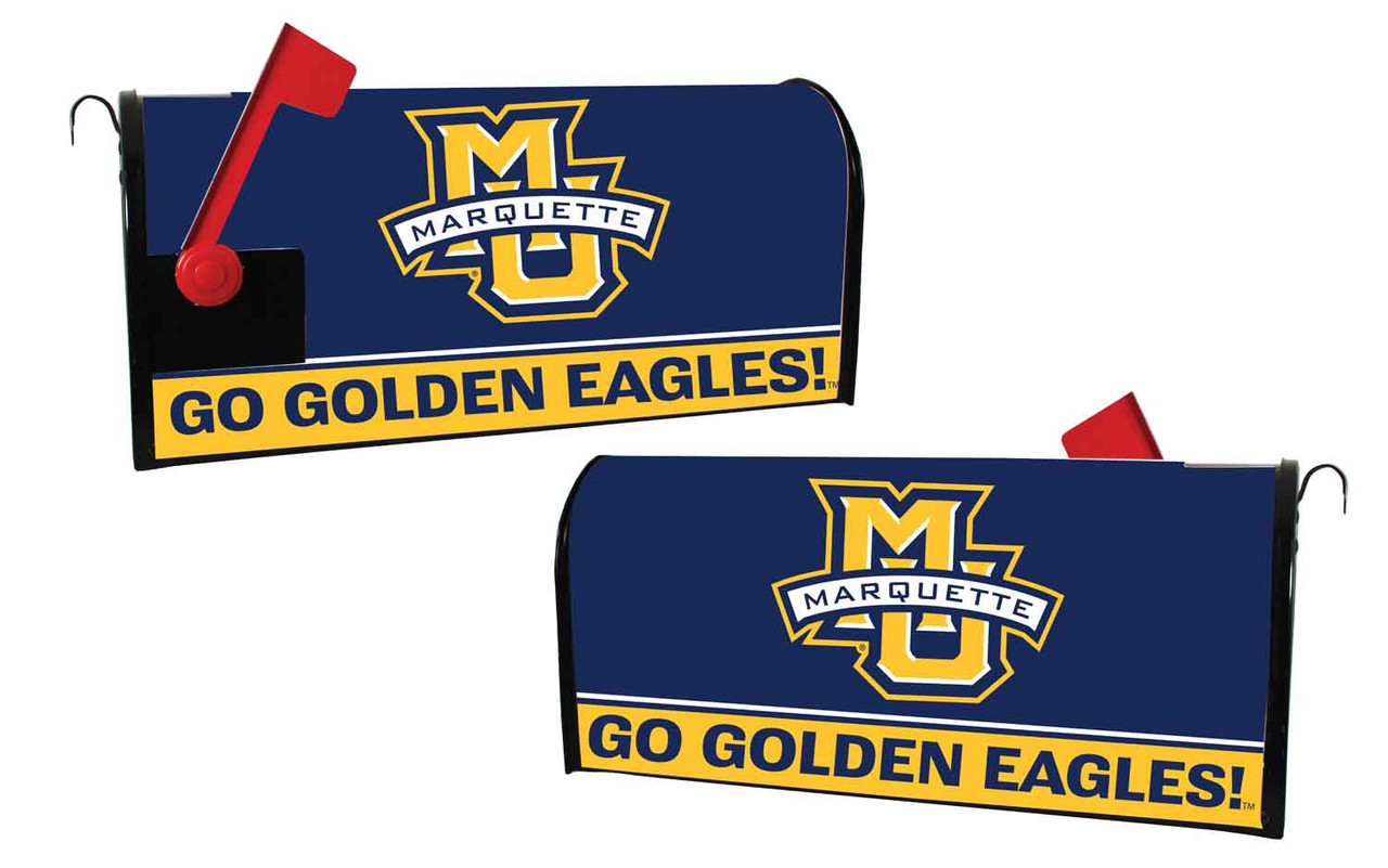 Marquette Golden Eagles New Mailbox Cover Design