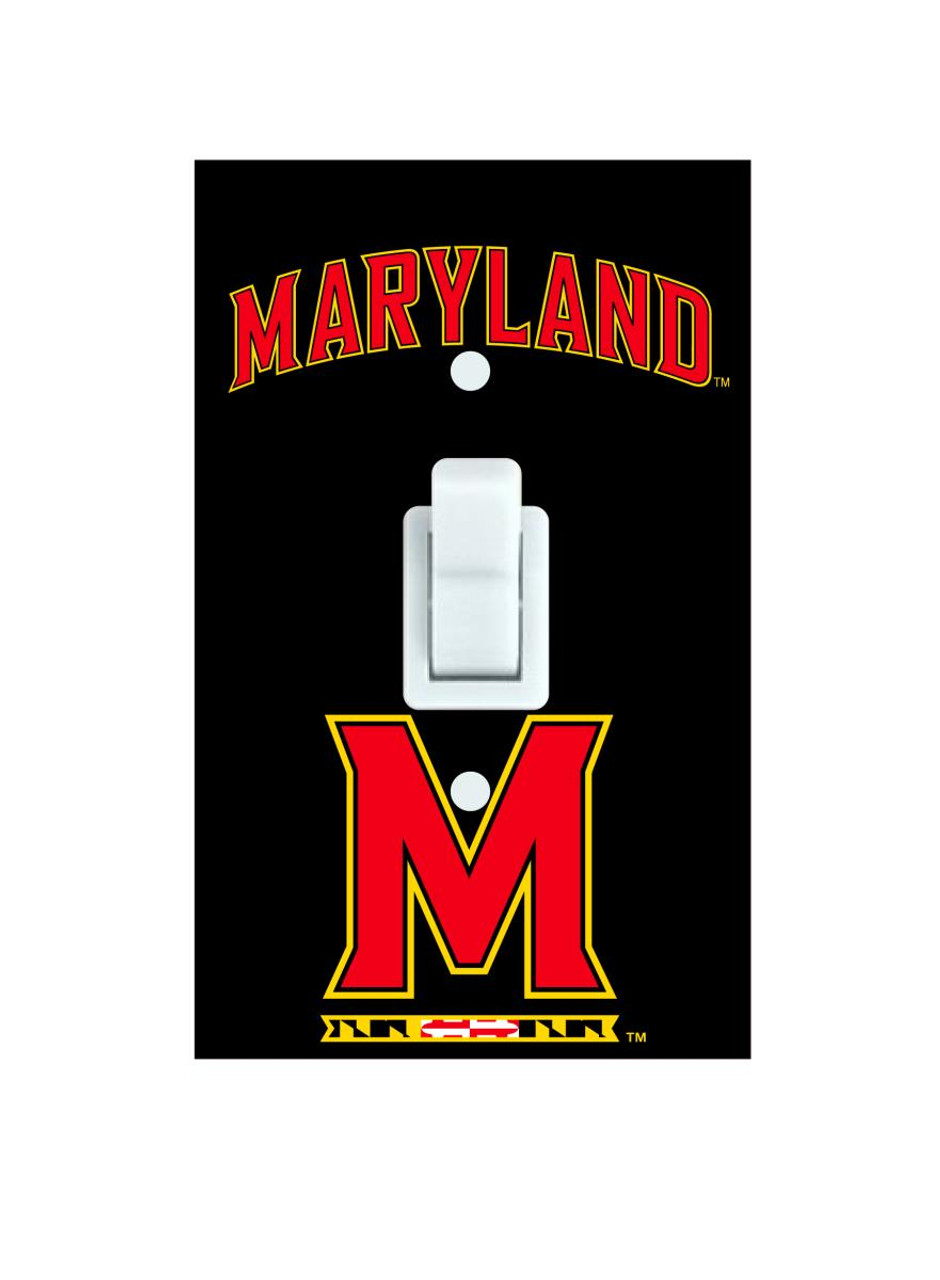 Maryland Terrapins Light Switch Cover
