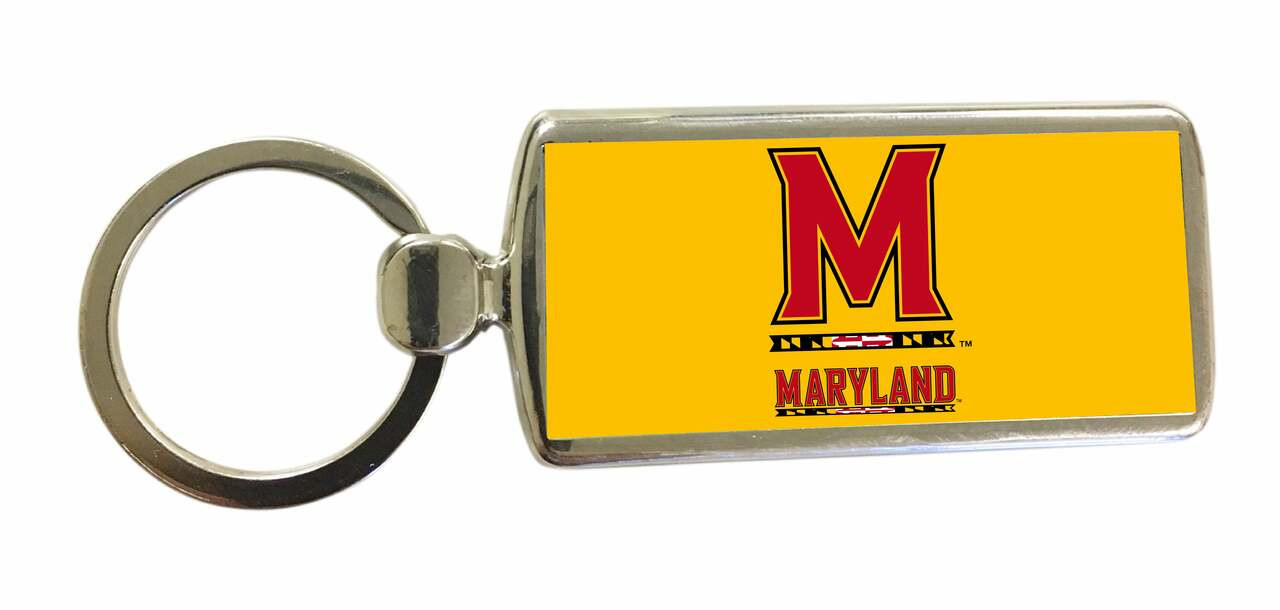 Maryland Terrapins Metal Keychain