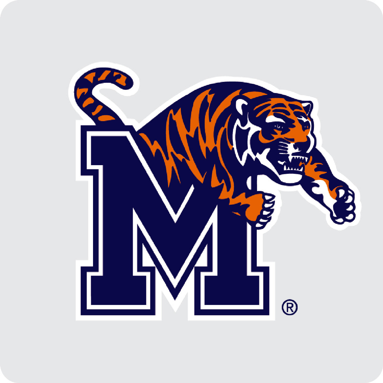 Memphis Tigers Coasters Choice of Marble of Acrylic