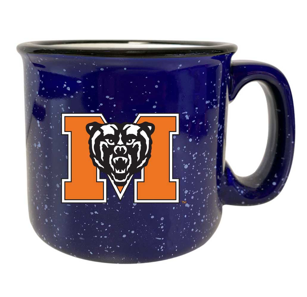Mercer University Speckled Ceramic Camper Coffee Mug (Choose Your Color).