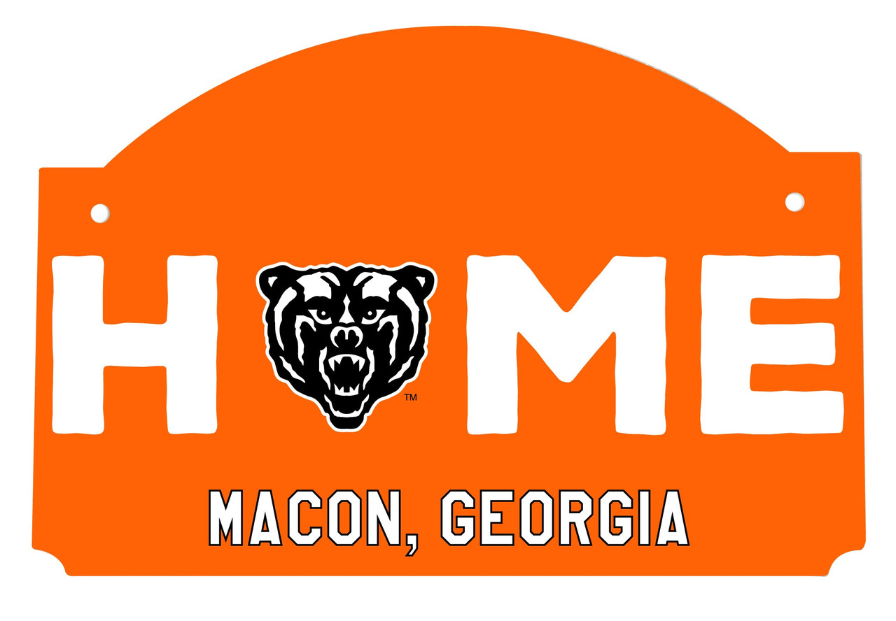 Mercer University Wood Sign with String