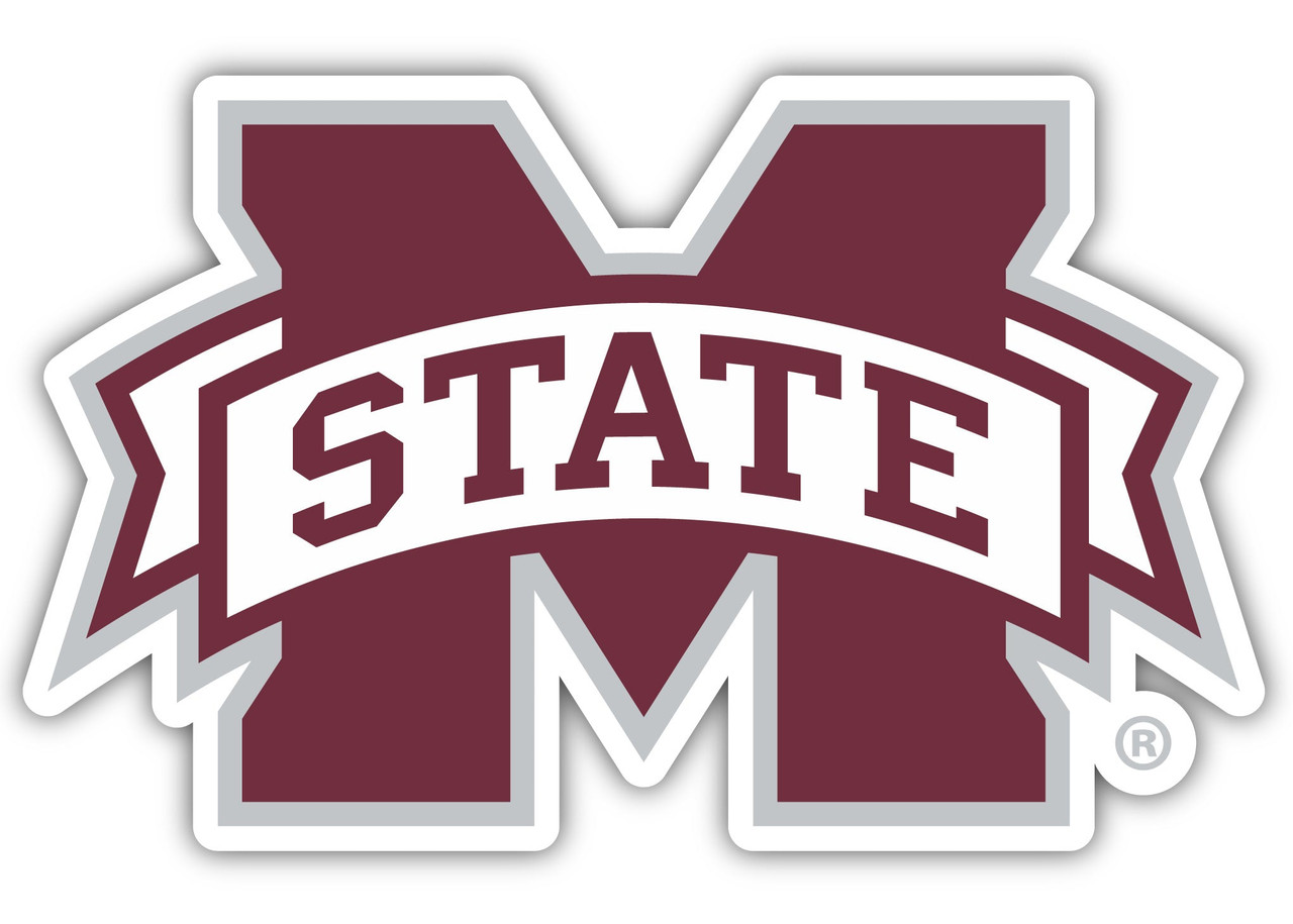 Mississippi State Bulldogs 4 Inch Vinyl Decal Sticker