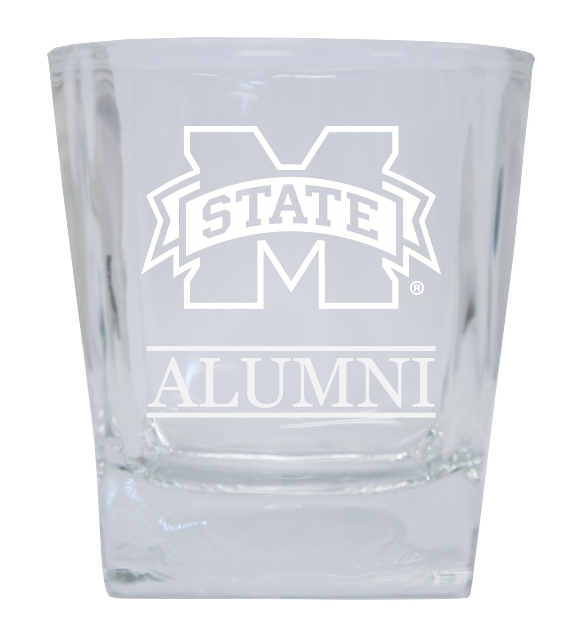 Mississippi State Bulldogs Etched Alumni 5 oz Shooter Glass Tumbler 4-Pack