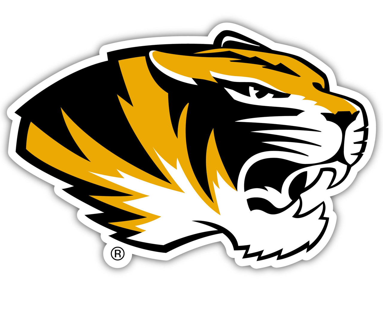 Missouri Tigers 12 Inch Vinyl Decal Sticker