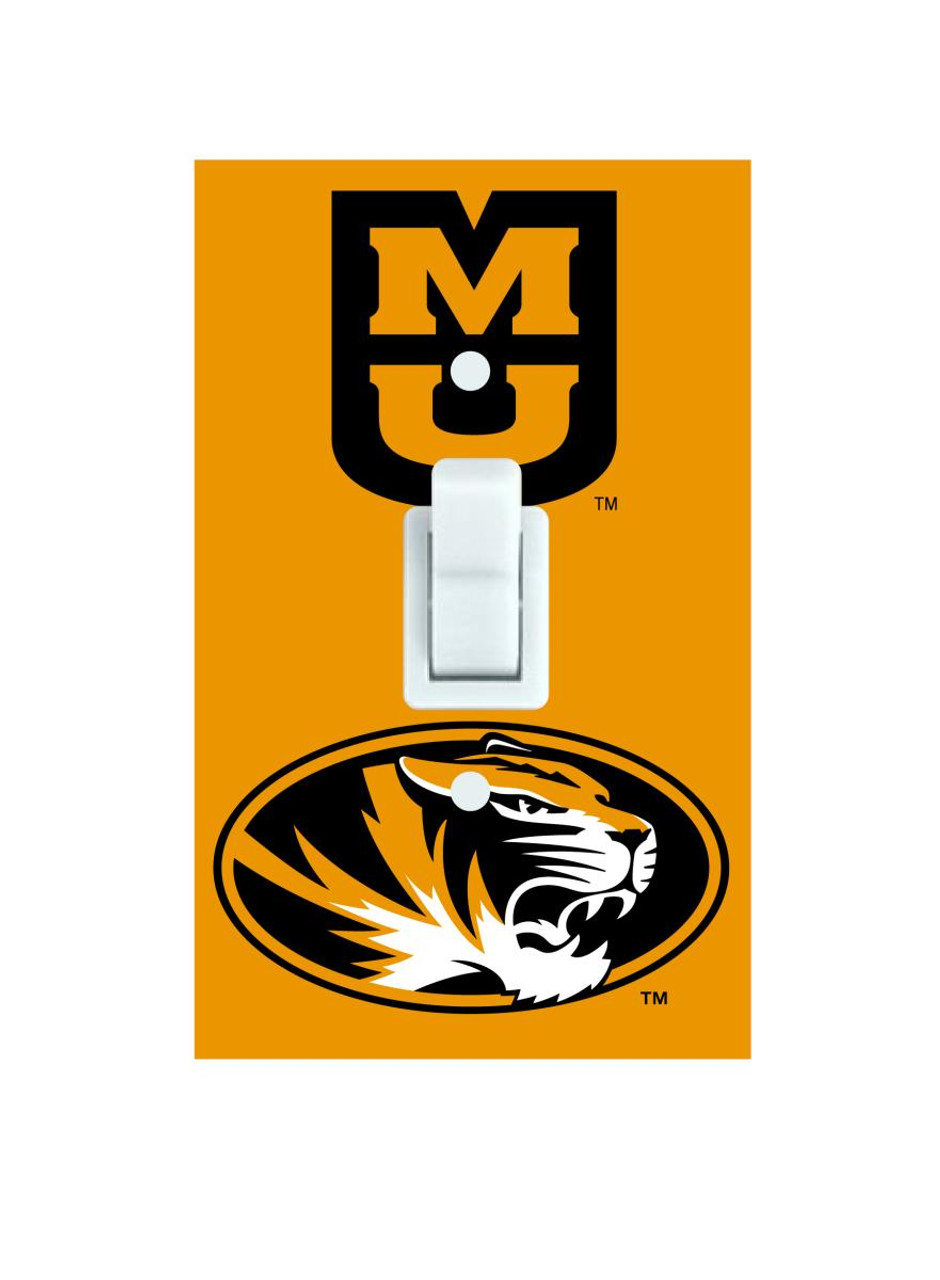 Missouri Tigers Light Switch Cover