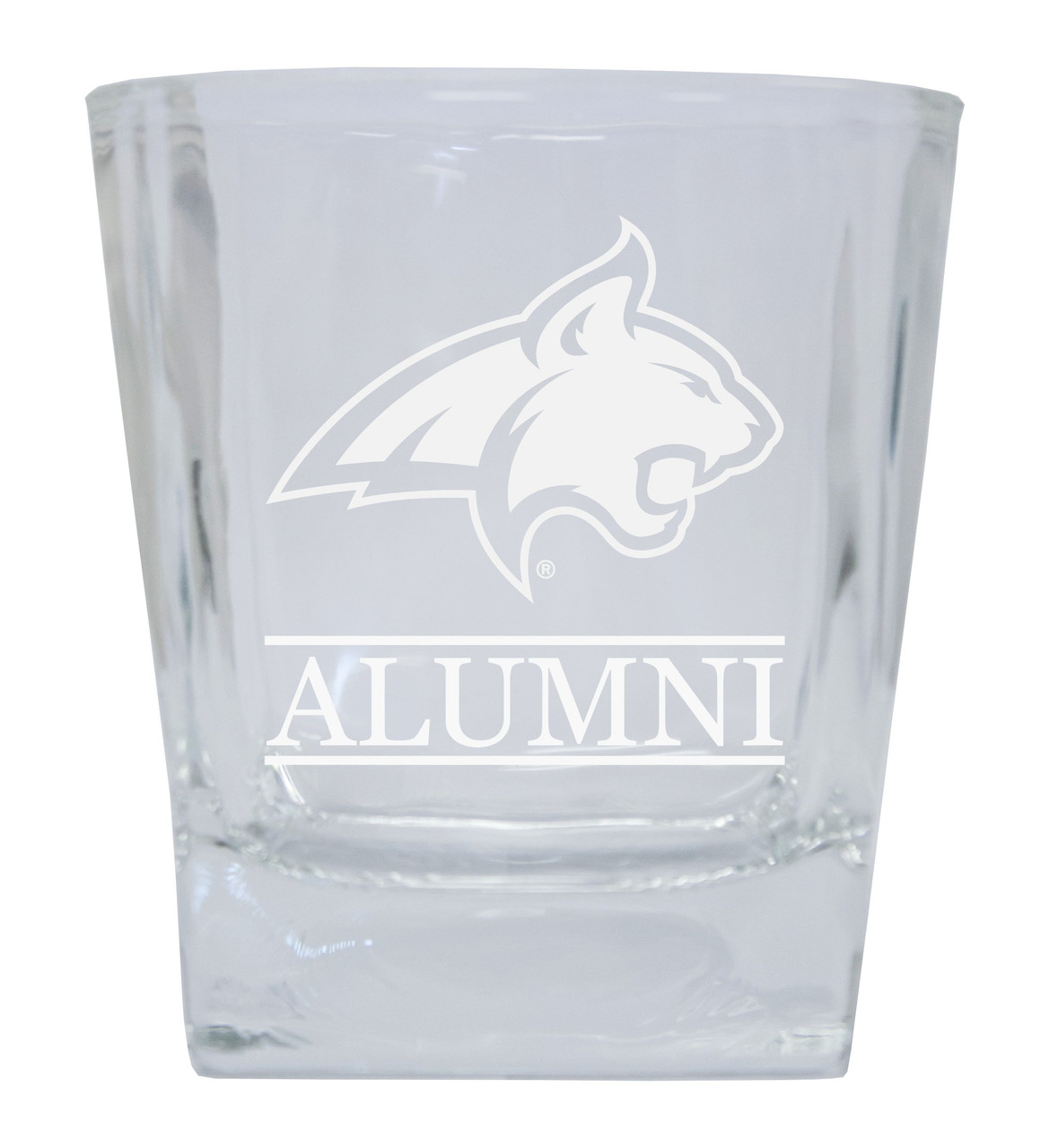 Montana State Bobcats Etched Alumni 5 oz Shooter Glass Tumbler 4-Pack