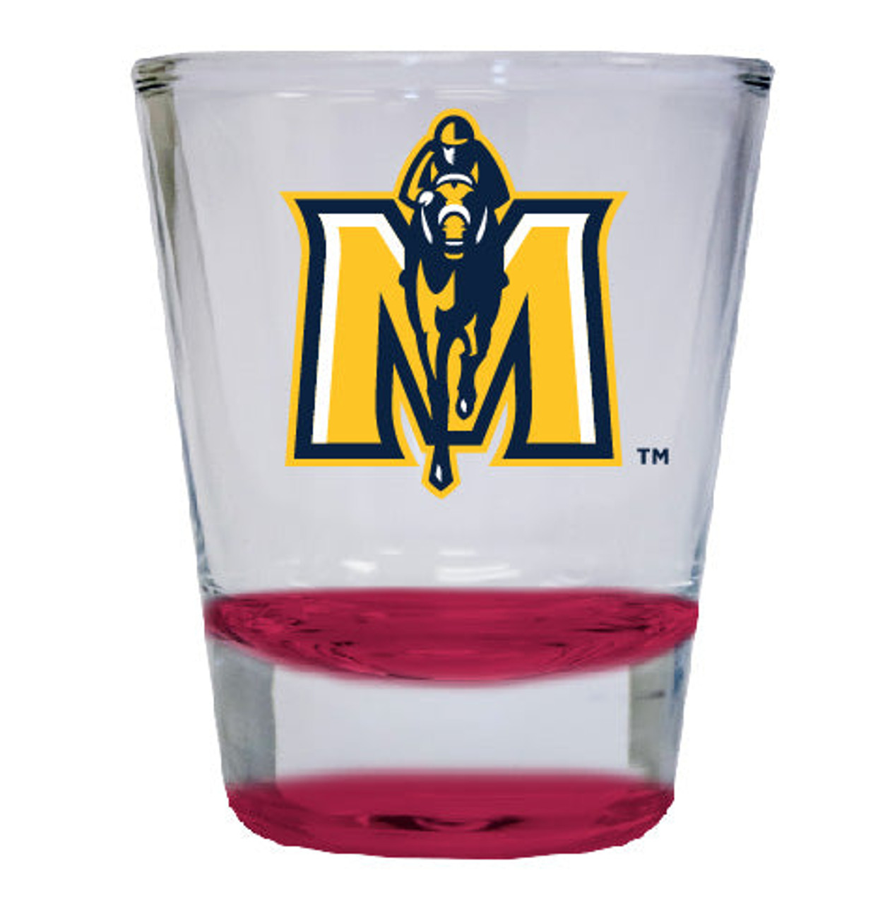 Murray State University 2 ounce Color Etched Shot Glasses