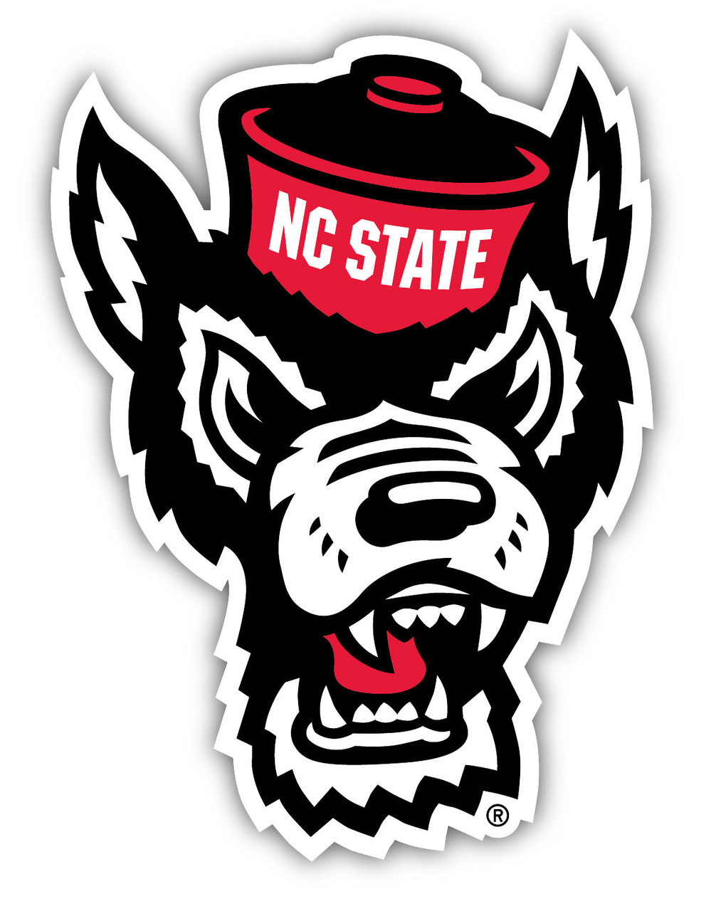 NC State Wolfpack 12 Inch Vinyl Decal Sticker