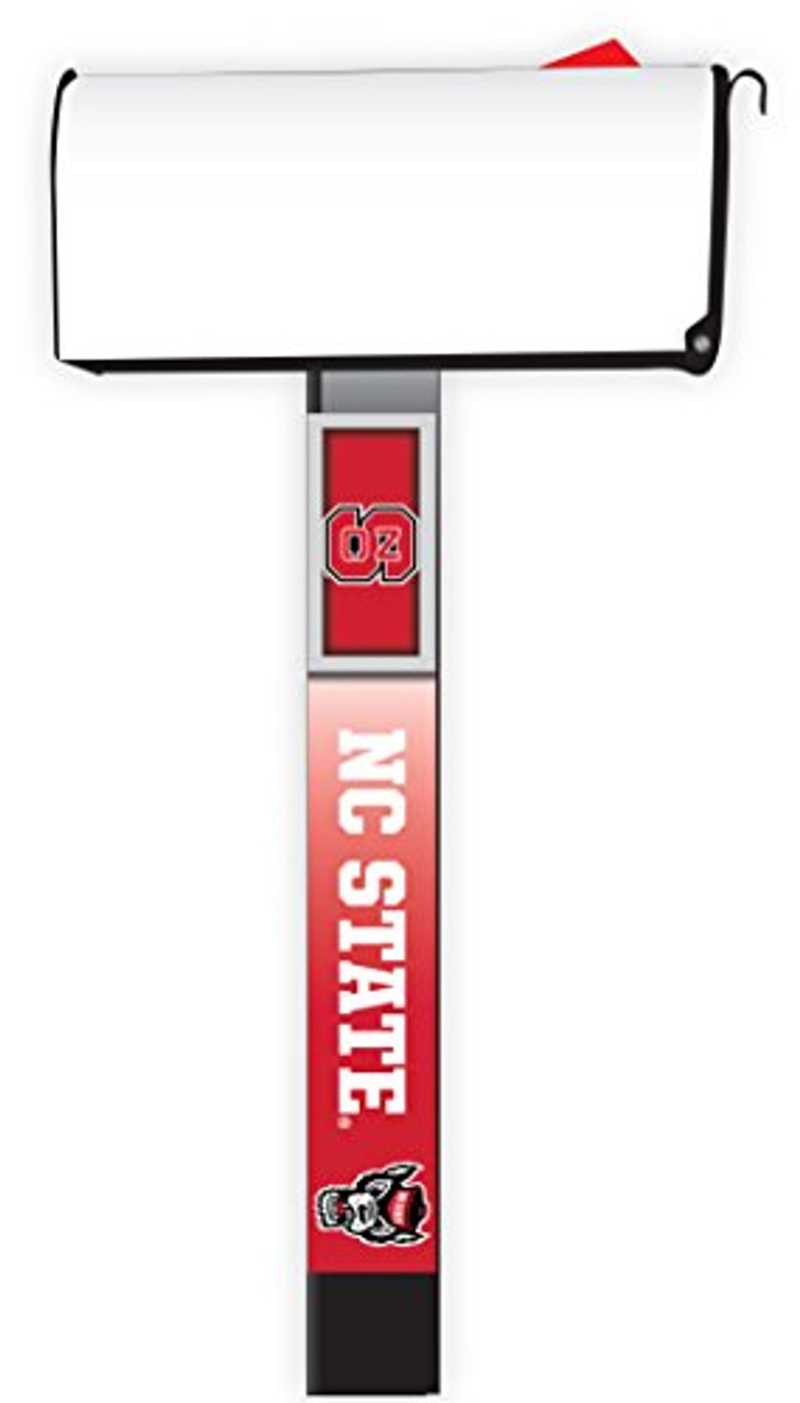NC State Wolfpack 2-Pack Mailbox Post Cover