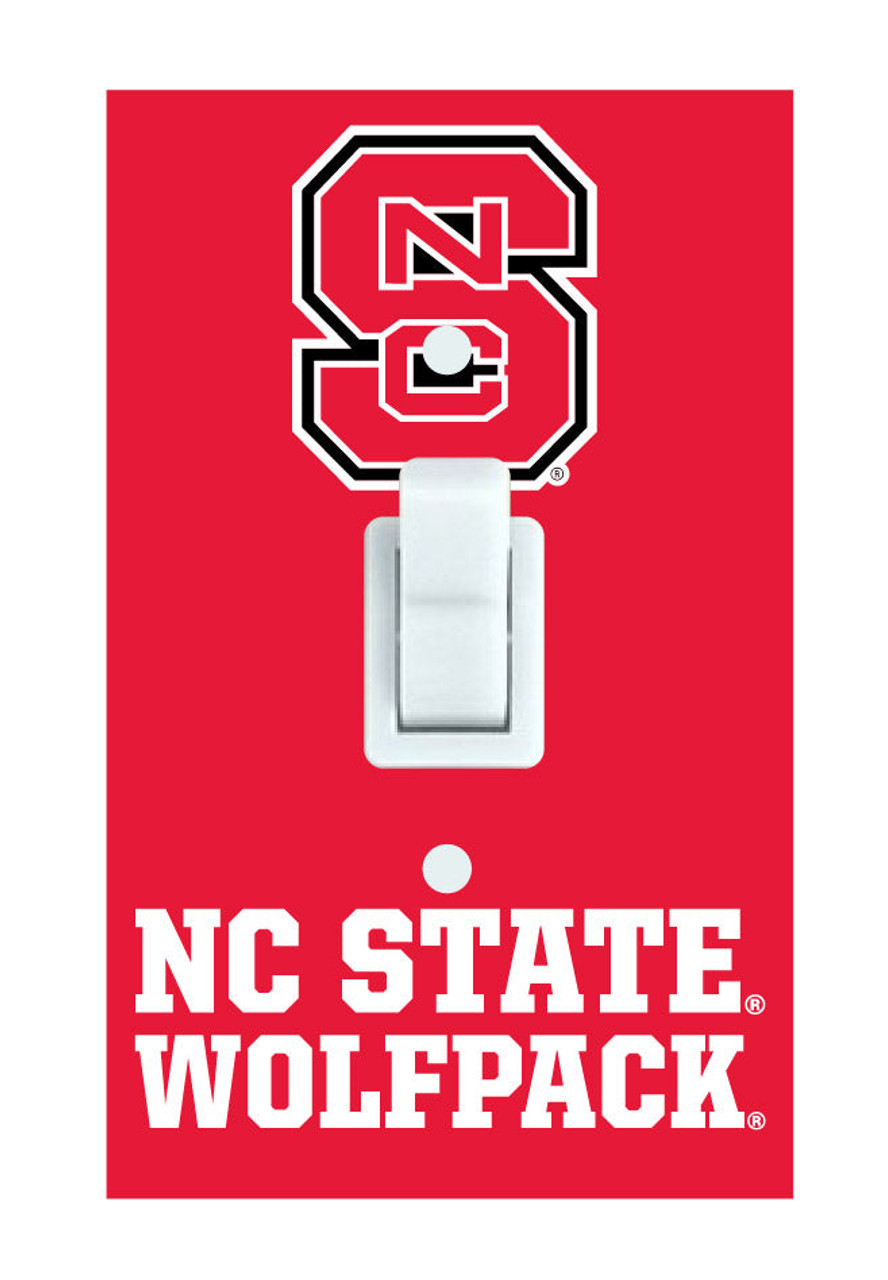 NC State Wolfpack Light Switch Cover