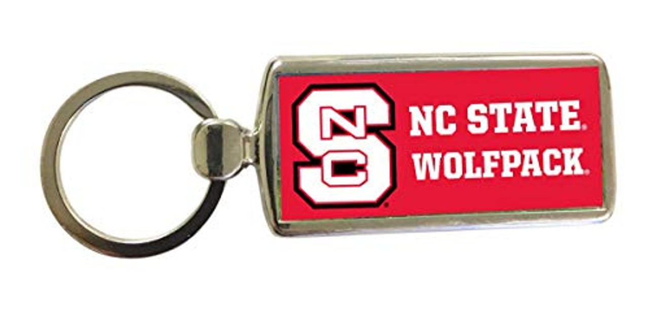 NC State Wolfpack Metal Keychain
