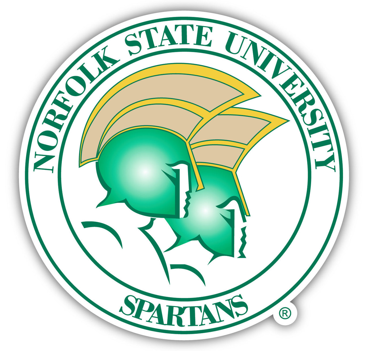 Norfolk State University 10 Inch Vinyl Decal Sticker