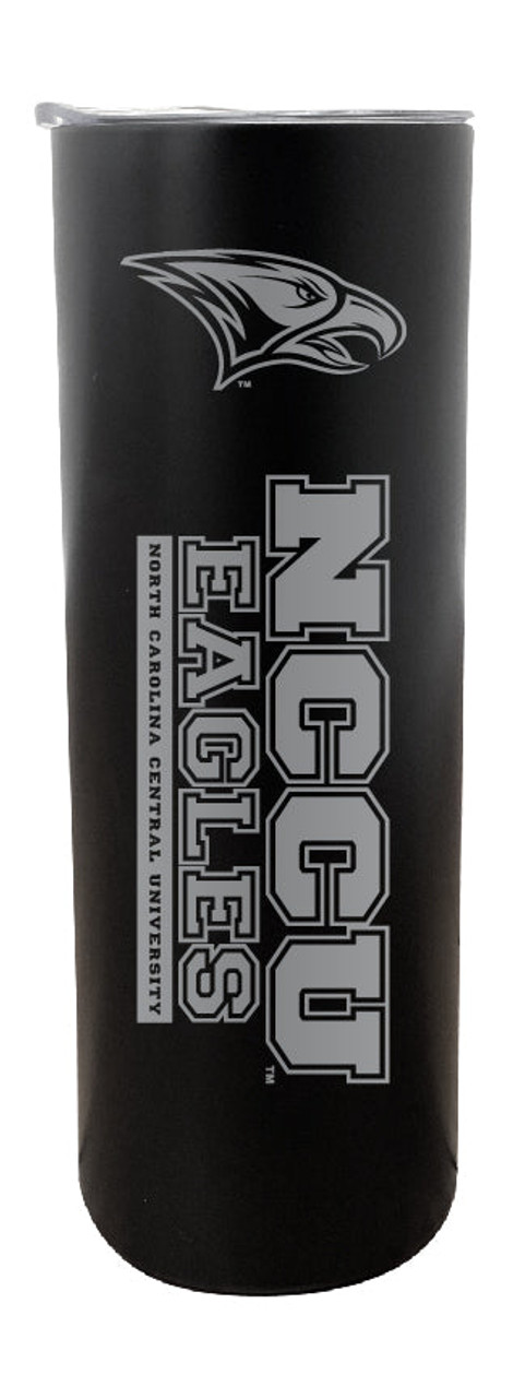 North Carolina Central Eagles 20 oz Insulated Stainless Steel Skinny Tumbler Choice of Color