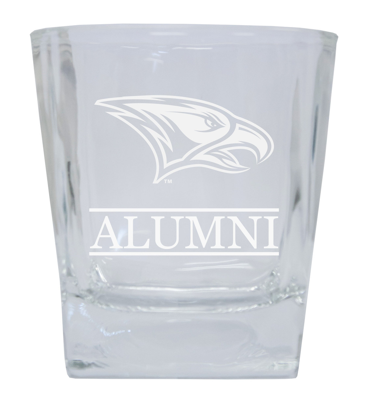 North Carolina Central Eagles 8 oz Etched Alumni Glass Tumbler 2-Pack