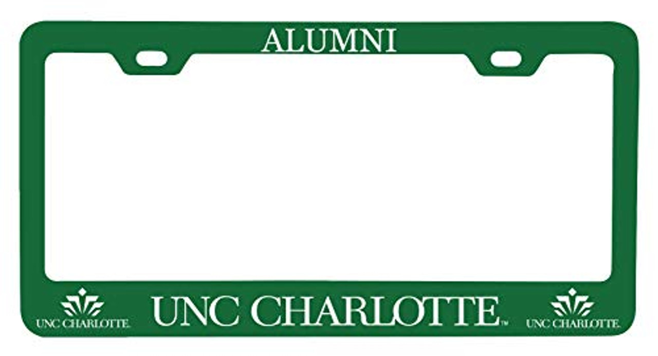 North Carolina Charlotte Forty-Niners Alumni License Plate Frame New for 2020