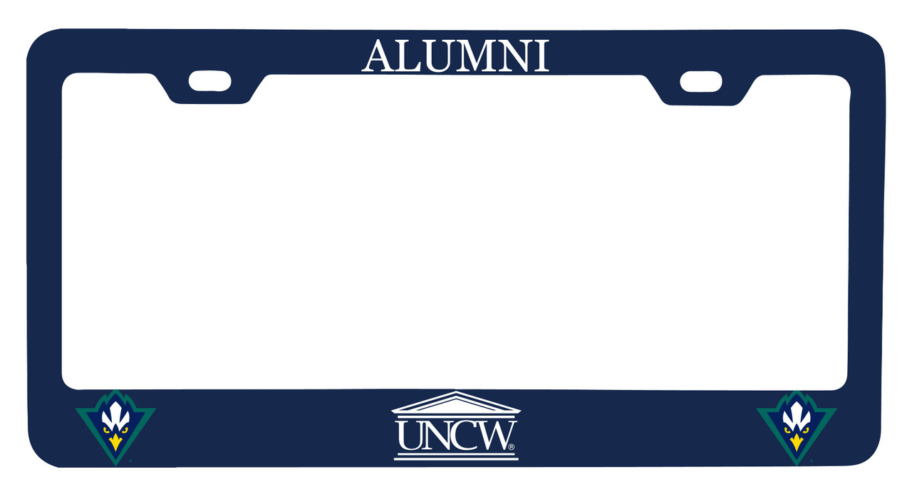 North Carolina Wilmington Seahawks Alumni License Plate Frame New for 2020