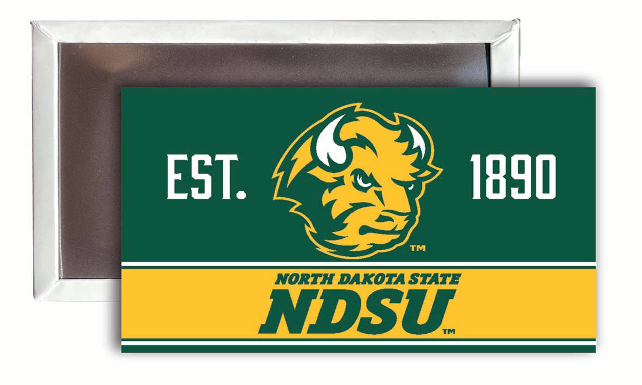 North Dakota State Bison 2x3-Inch Fridge Magnet 4-Pack