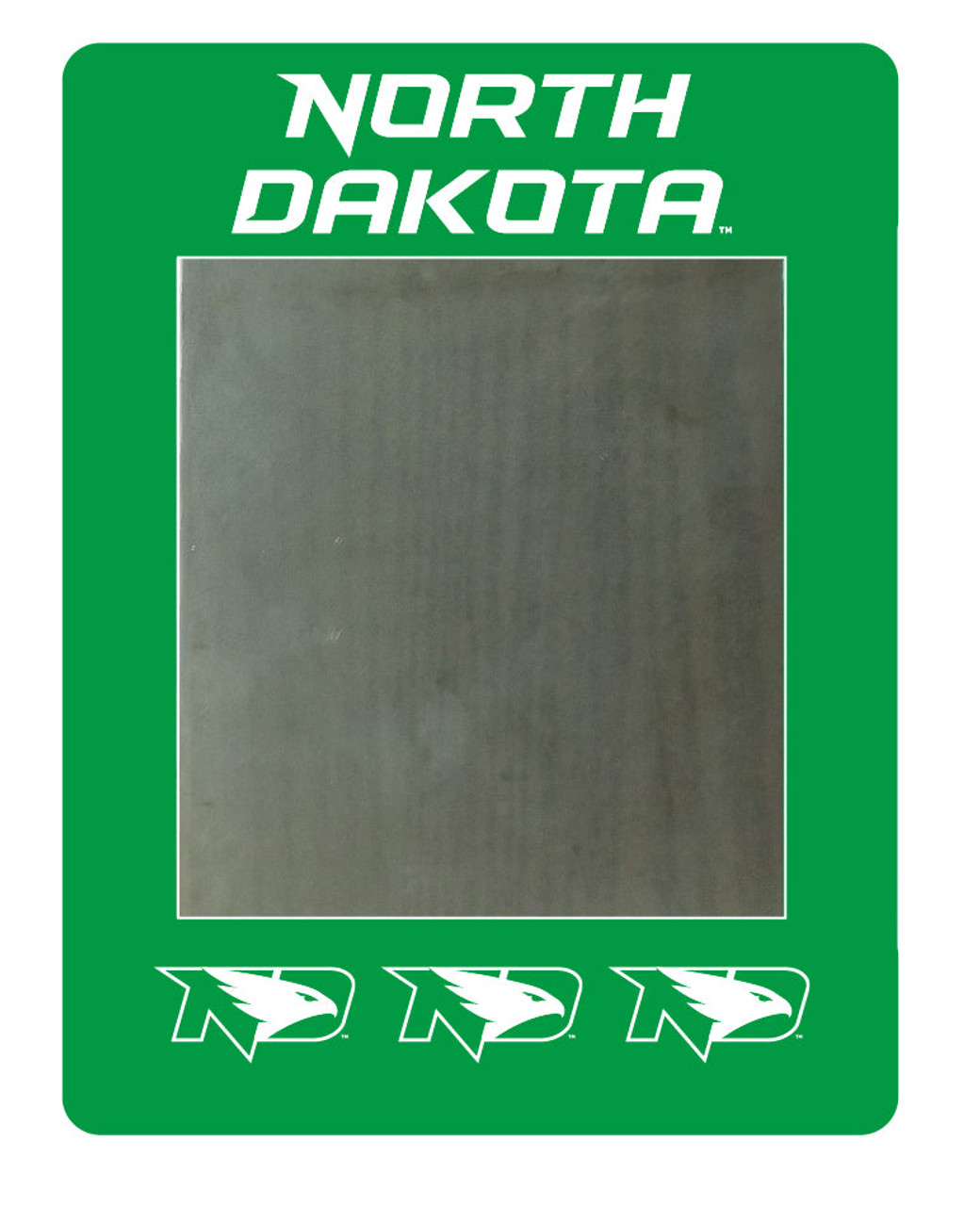 North Dakota State Bison Magnetic Locker Mirror