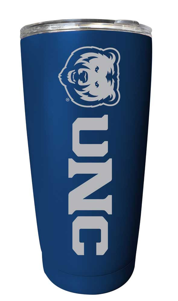 Northern Colorado Bears Etched 16 oz Stainless Steel Tumbler (Choose Your Color)