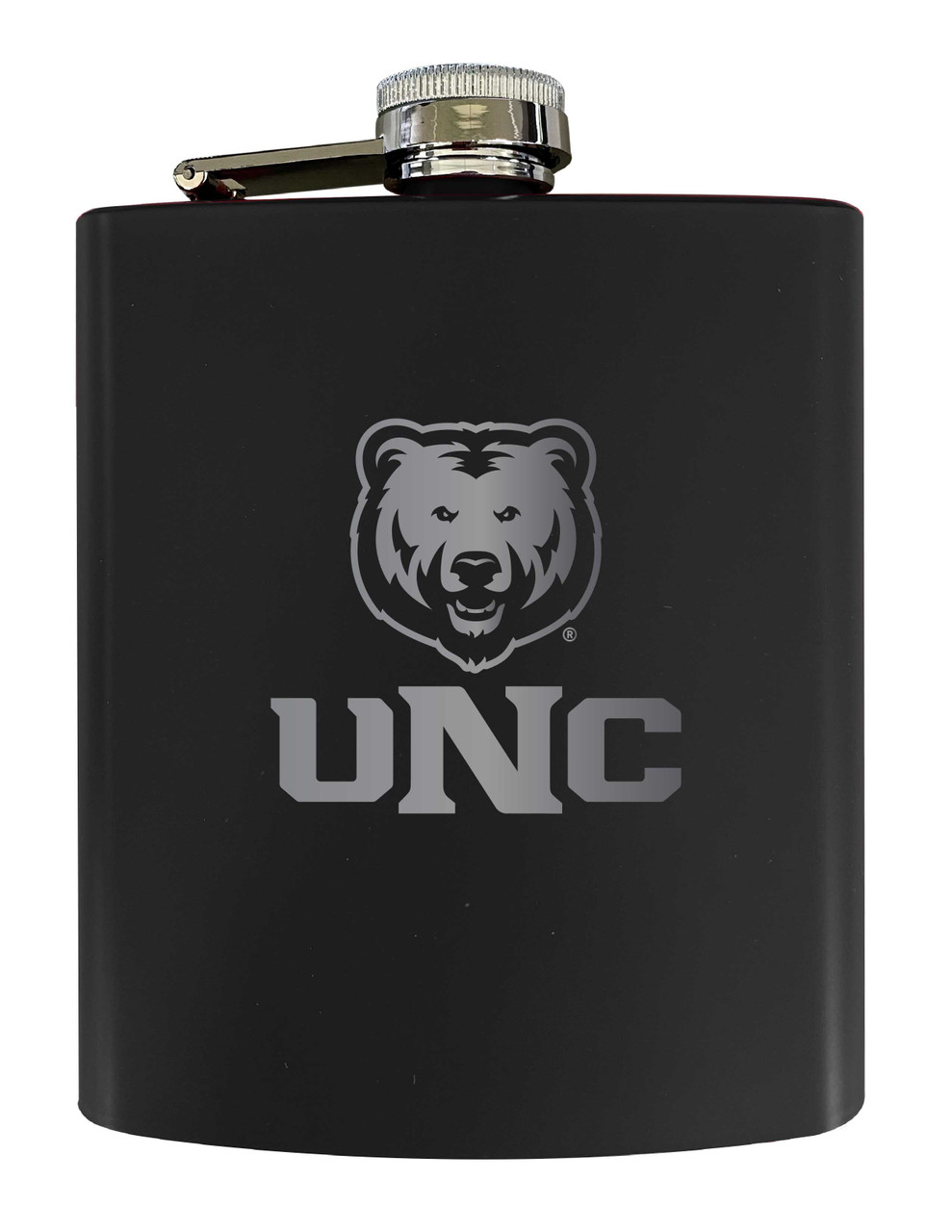 Northern Colorado Bears Matte Finish Stainless Steel 7 oz Flask