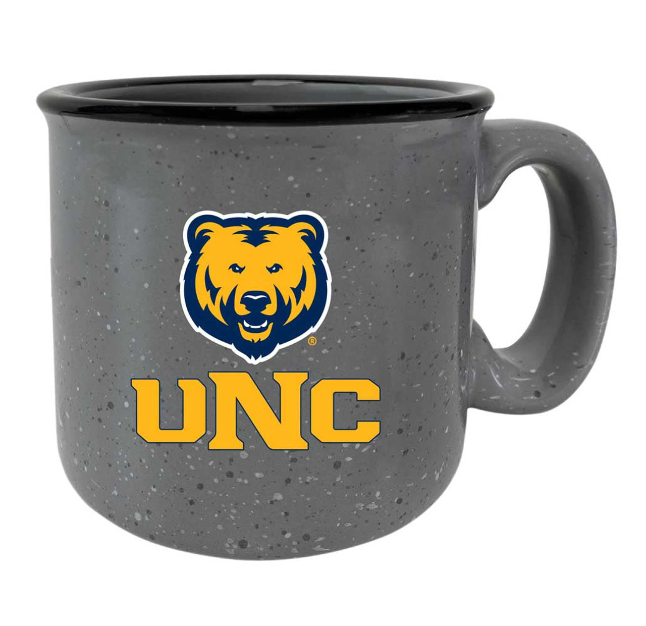 Northern Colorado Bears Speckled Ceramic Camper Coffee Mug (Gray).