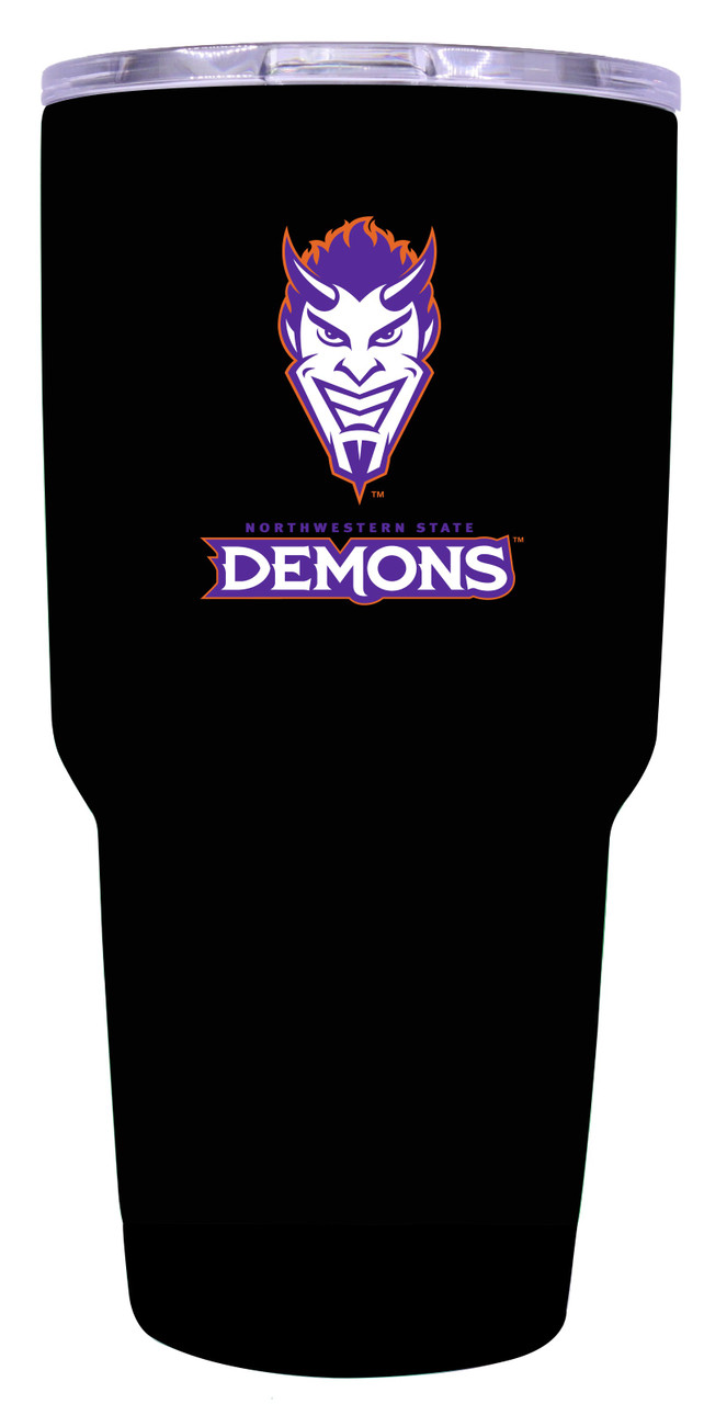 Northwestern State Demons 24 oz Choose Your Color Insulated Stainless Steel Tumbler