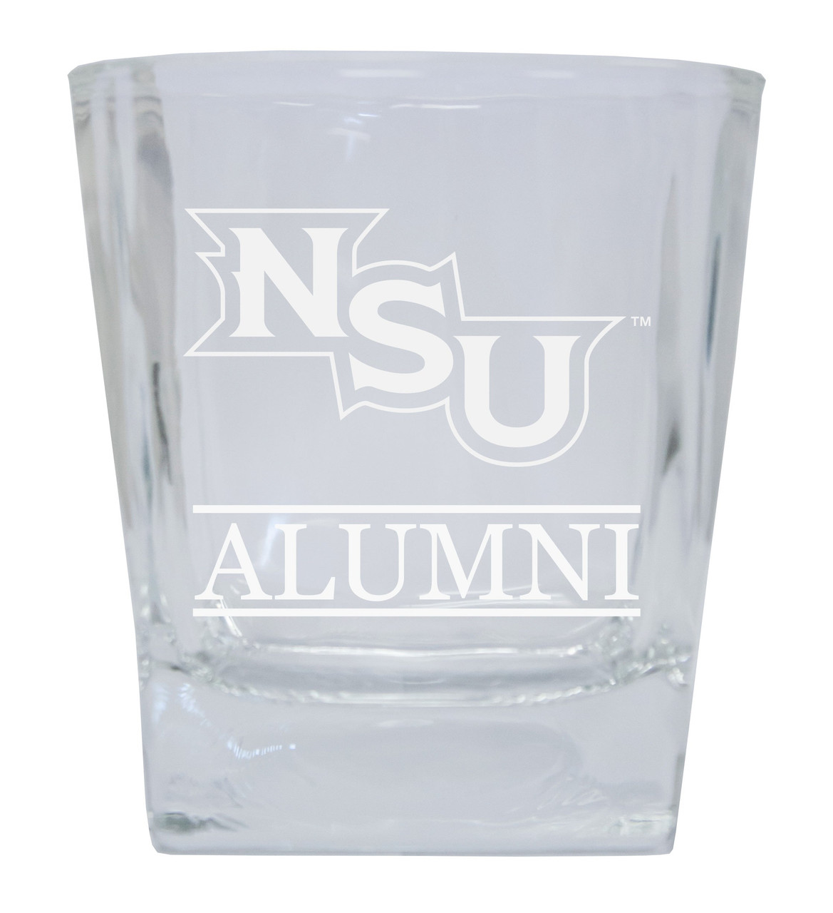 Northwestern State Demons Etched Alumni 5 oz Shooter Glass Tumbler 4-Pack