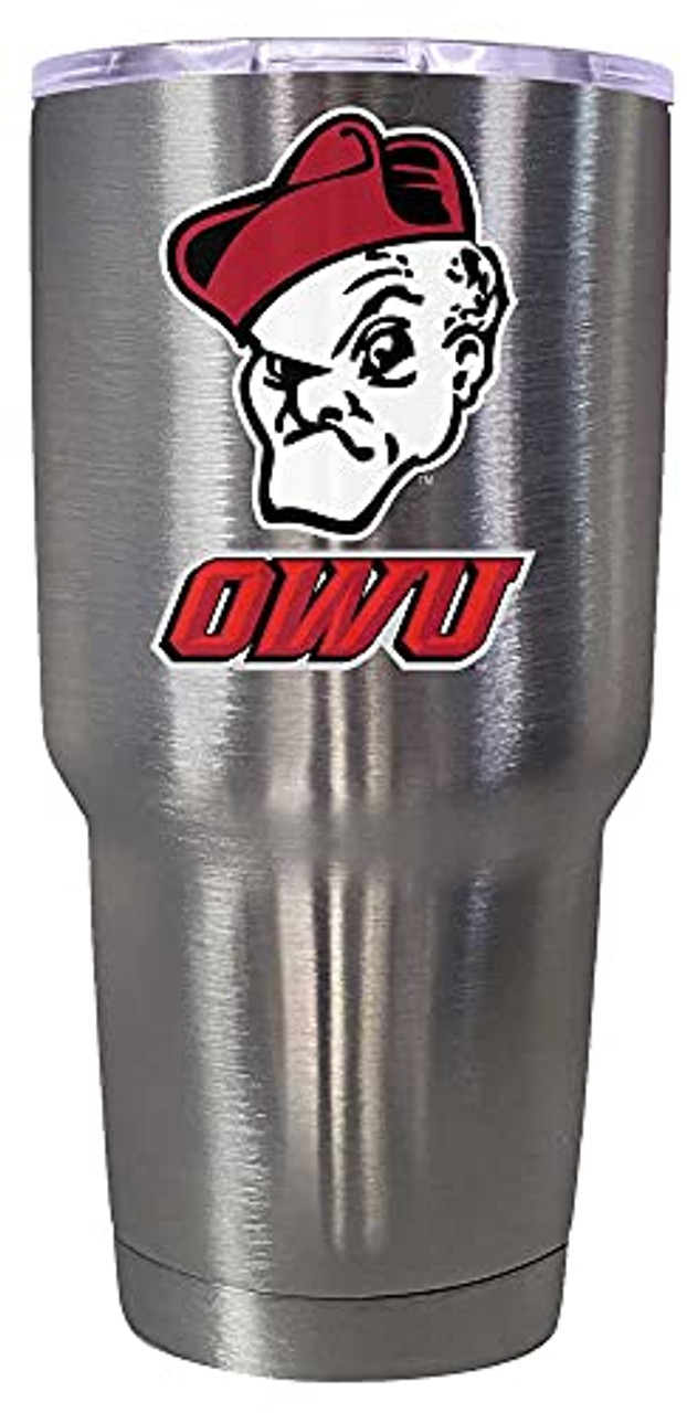 Ohio Wesleyan University 24 oz Insulated Stainless Steel Tumbler colorless