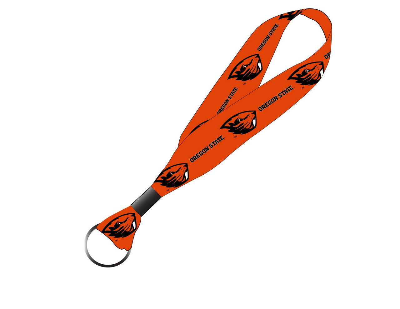 Oregan State Beavers Keychain Lanyard