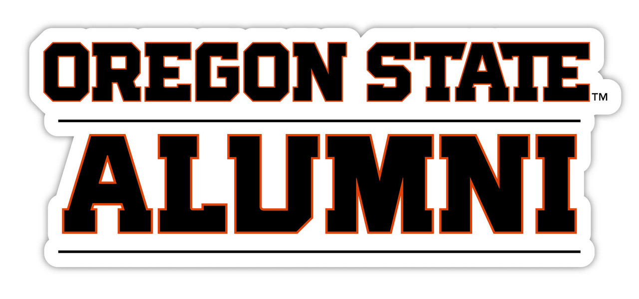 Oregon State Beavers 4-Inch Laser Cut Alumni Vinyl Decal Sticker