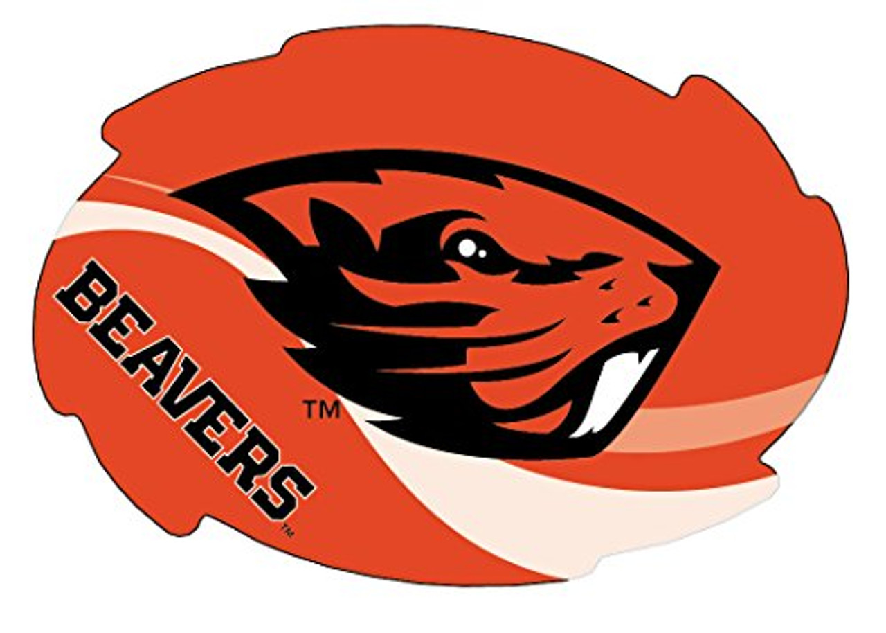 Oregon State Beavers 5x6 Inch Swirl Magnet Single