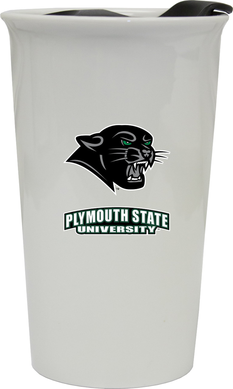 Plymouth State University Double Walled Ceramic Tumbler