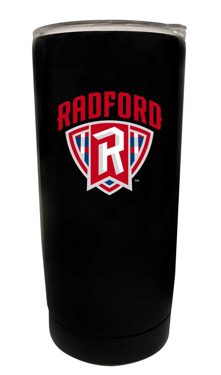 Radford University Choose Your Color Insulated Stainless Steel Tumbler Glossy brushed finish