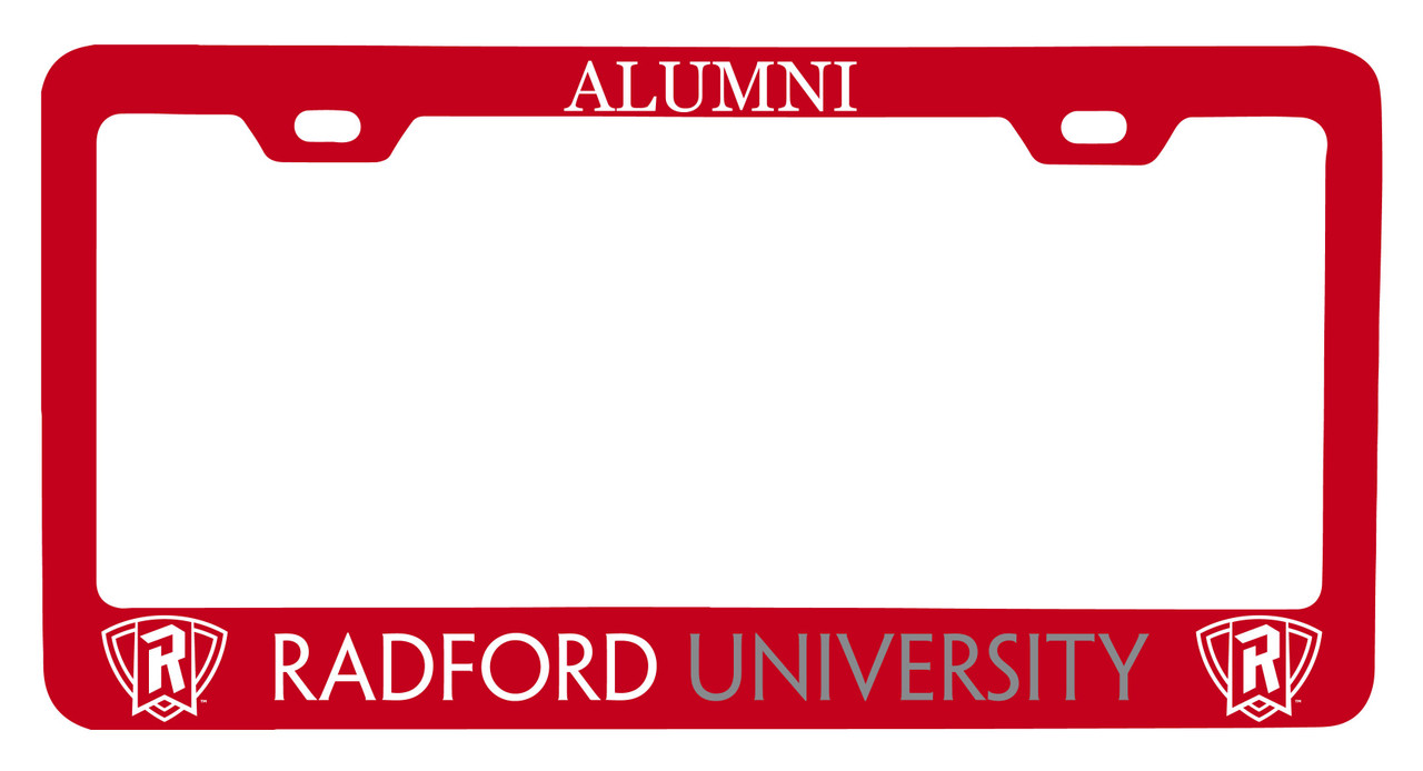 Radford University Highlanders Alumni License Plate Frame New for 2020