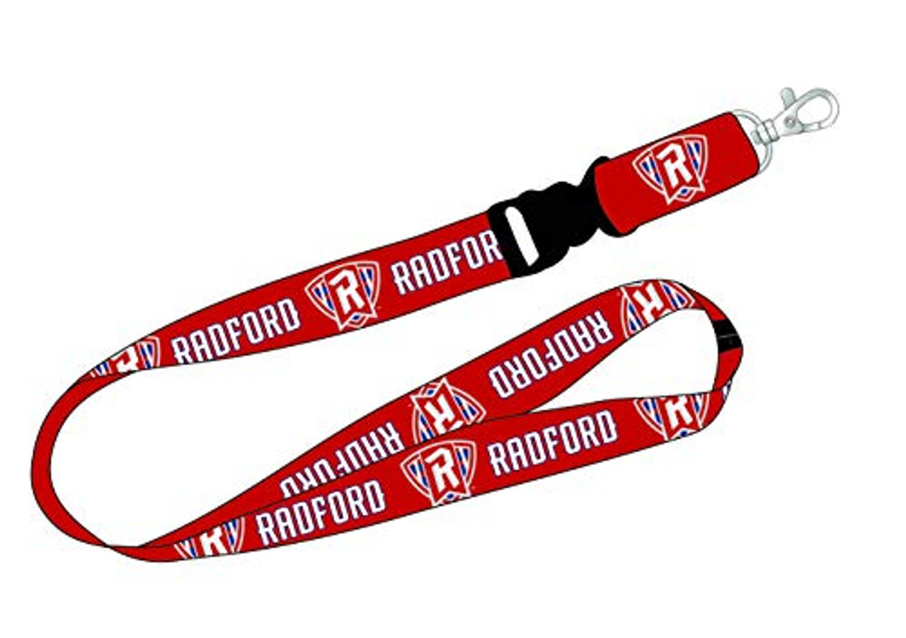 Radford University Radford Virginia Cloth Lanyard