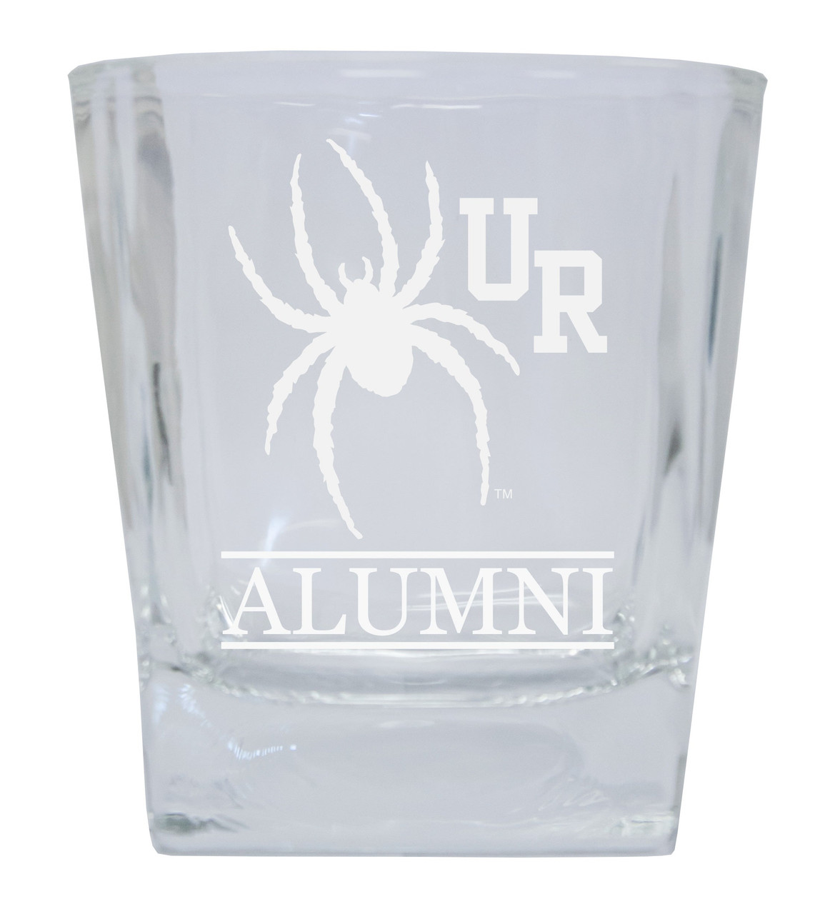 Richmond Spiders Etched Alumni 8 oz Shooter Glass Tumbler 2-Pack