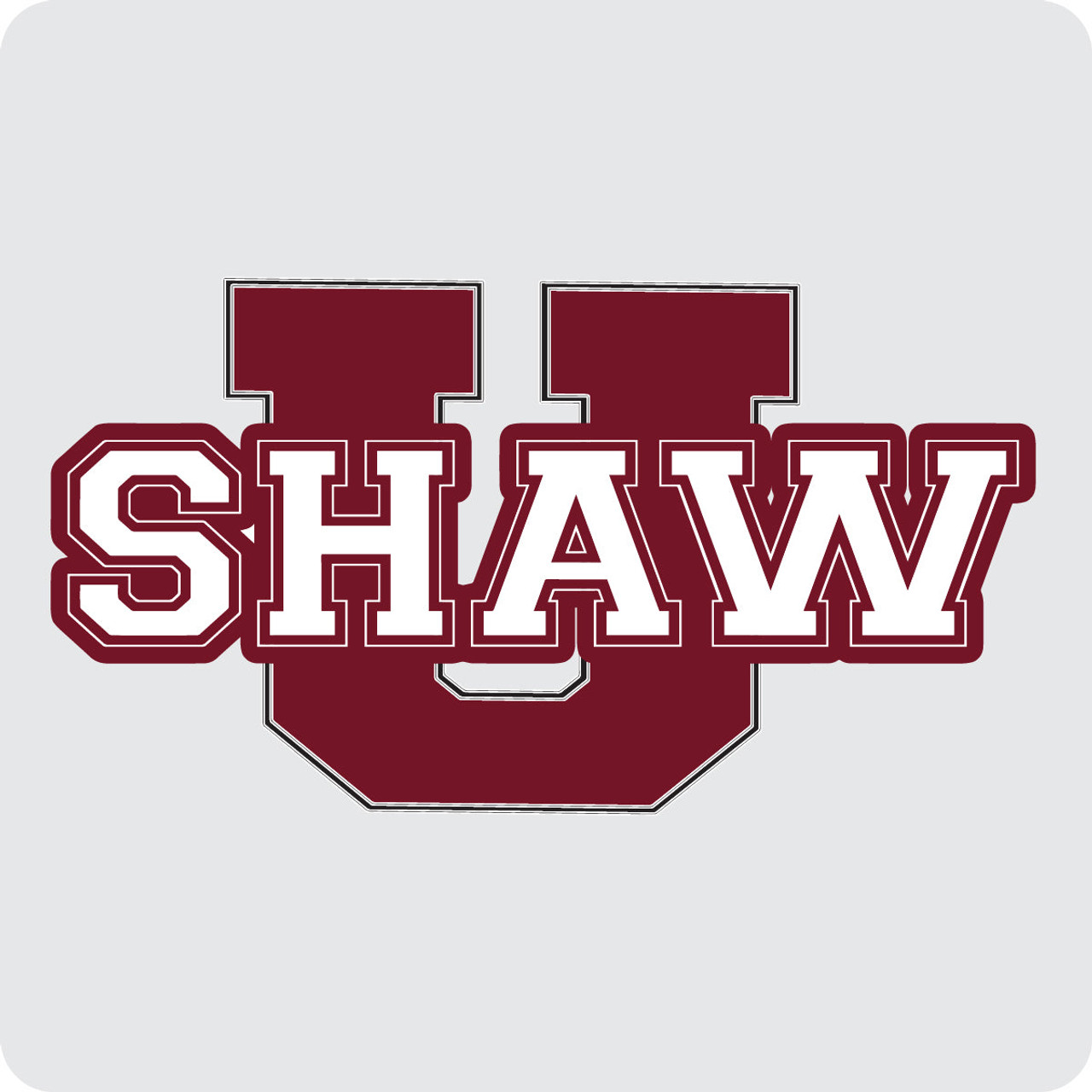 Shaw University Bears Coasters Choice of Marble of Acrylic