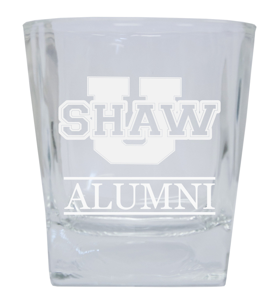 Shaw University Bears Etched Alumni 5 oz Shooter Glass Tumbler 4-Pack