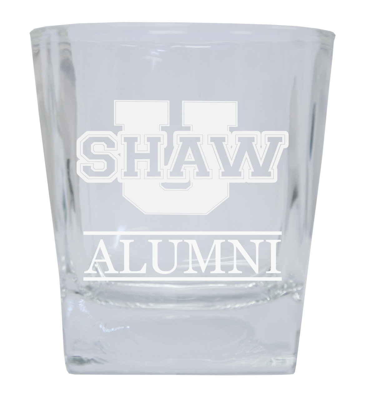 Shaw University Bears Etched Alumni 8 oz Shooter Glass Tumbler 2-Pack