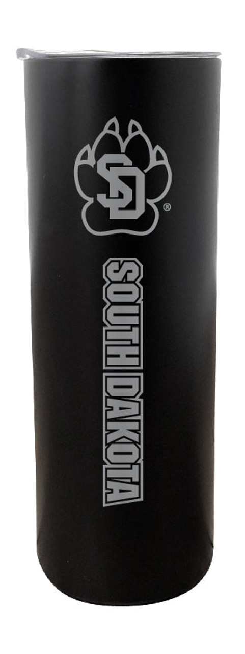 South Dakota Coyotes 20 oz Insulated Stainless Steel Skinny Tumbler Choice of Color